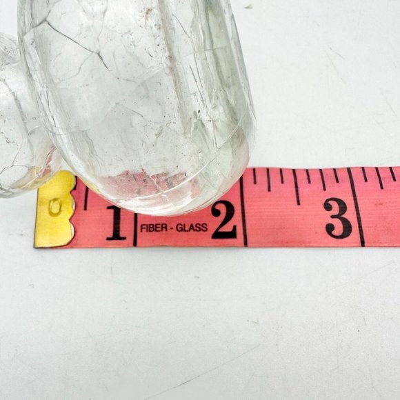 Set of 5 Vases Clear Glass Misc Shapes and Sizes - Picture 5 of 16